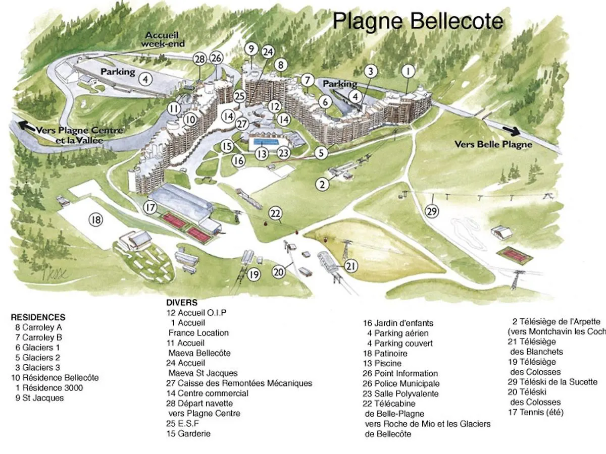 Confortable Appartement 2P - 5 Pers - Piscine Au Coeur De Plagne Bellecote - Fr-1-181-2388 La Plagne-Tarentaise Apartment